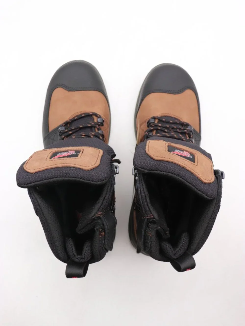 NWB Red Wing Tradesmen 413 Men's Size 12 D Waterproof Work Boots Brown Black